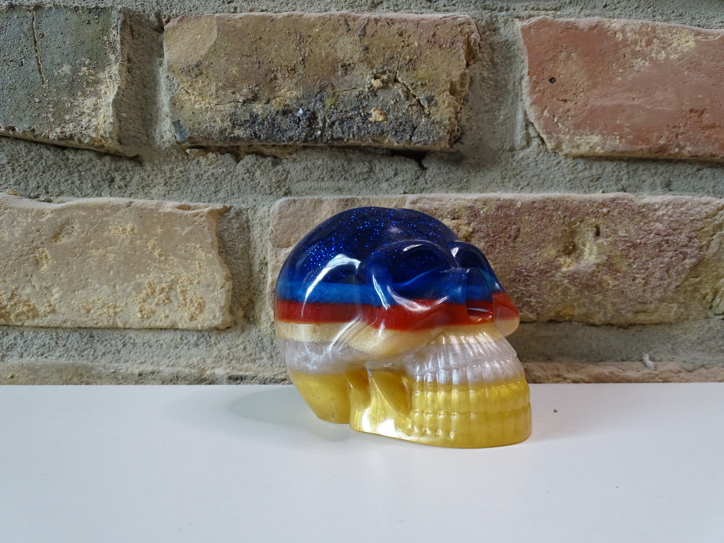 Totenkopf - Skull Deko Figur in deiner Wunschfarbe