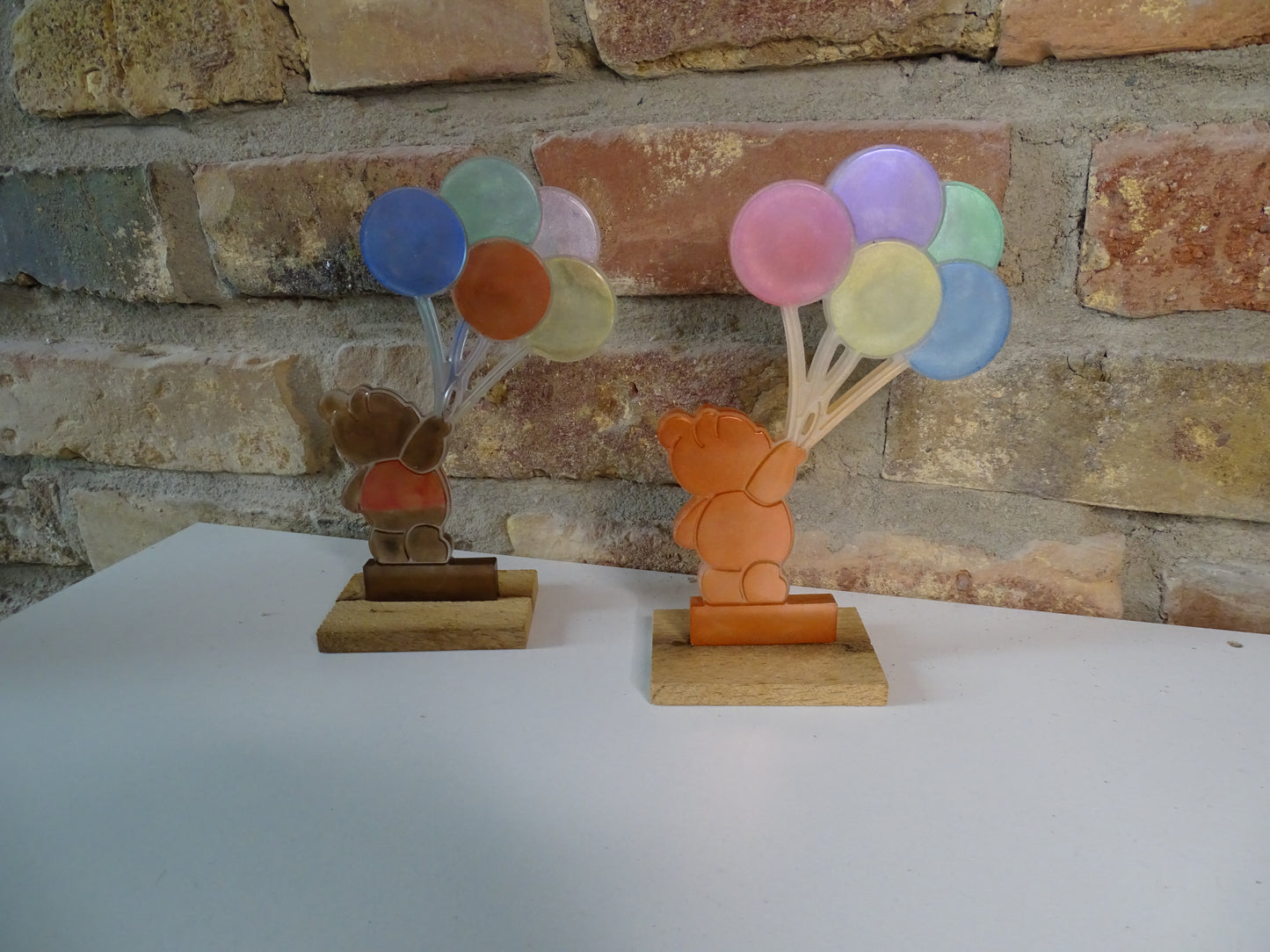 Luftballon Teddybär - Deko Figur Teddy - Kinderzimmer Dekoration in deiner Wunschfarbe