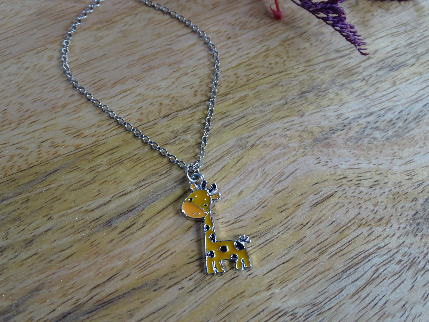 Halskette Eddy die Giraffe