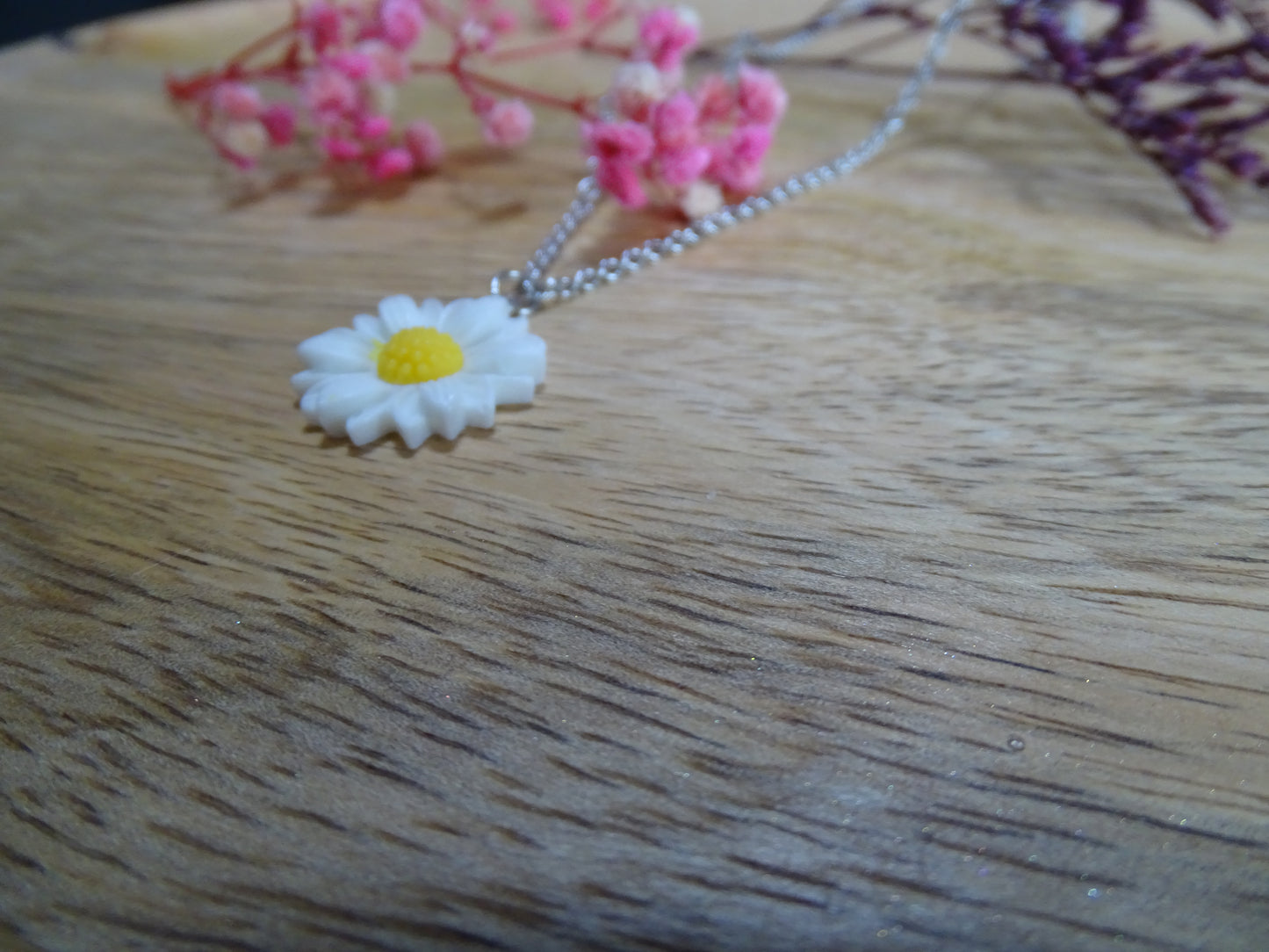 Halskette Gänseblümchen
