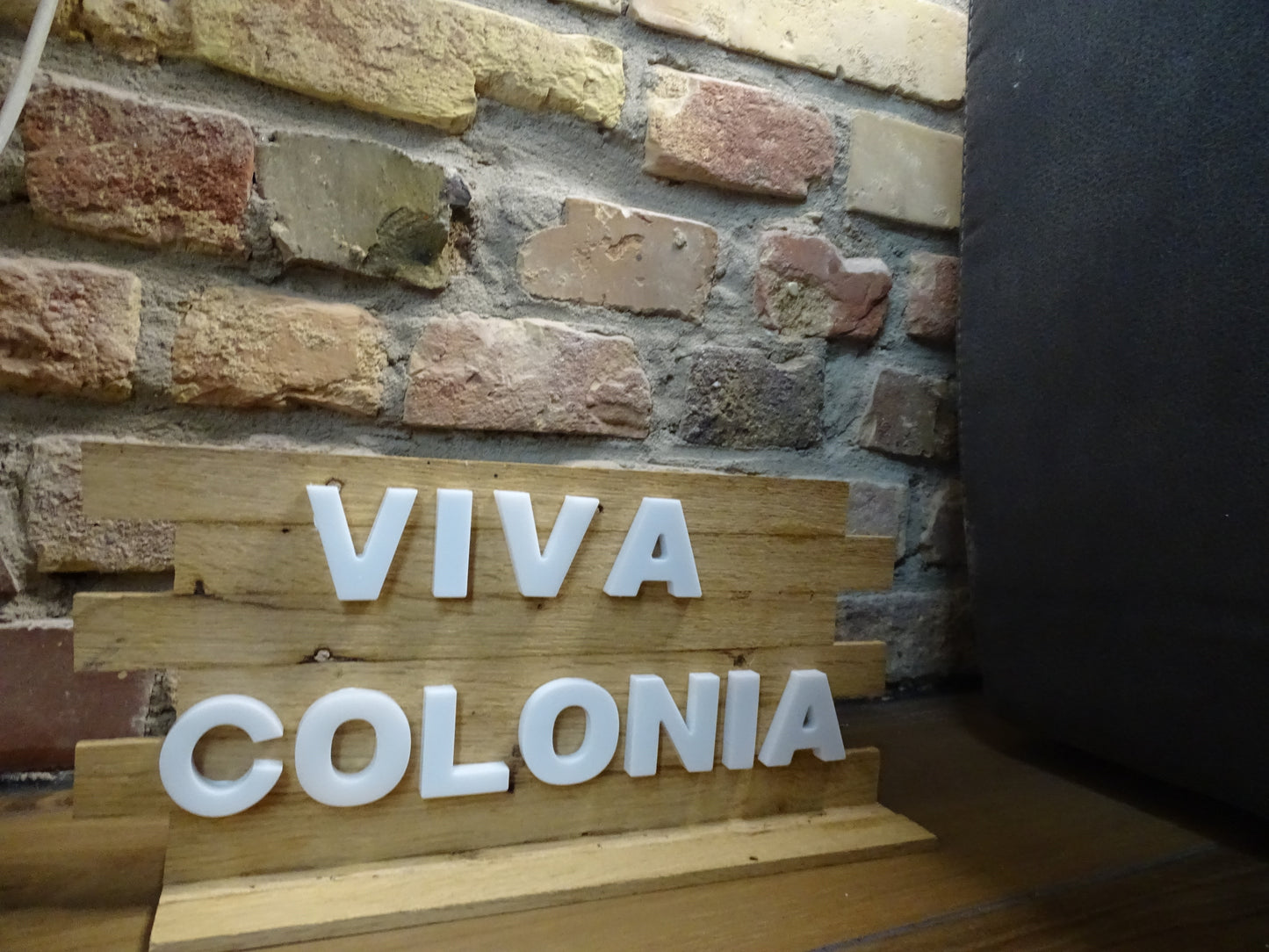 Viva Colonia - Deko Schild - Köln Fans - Karneval - Session Deko