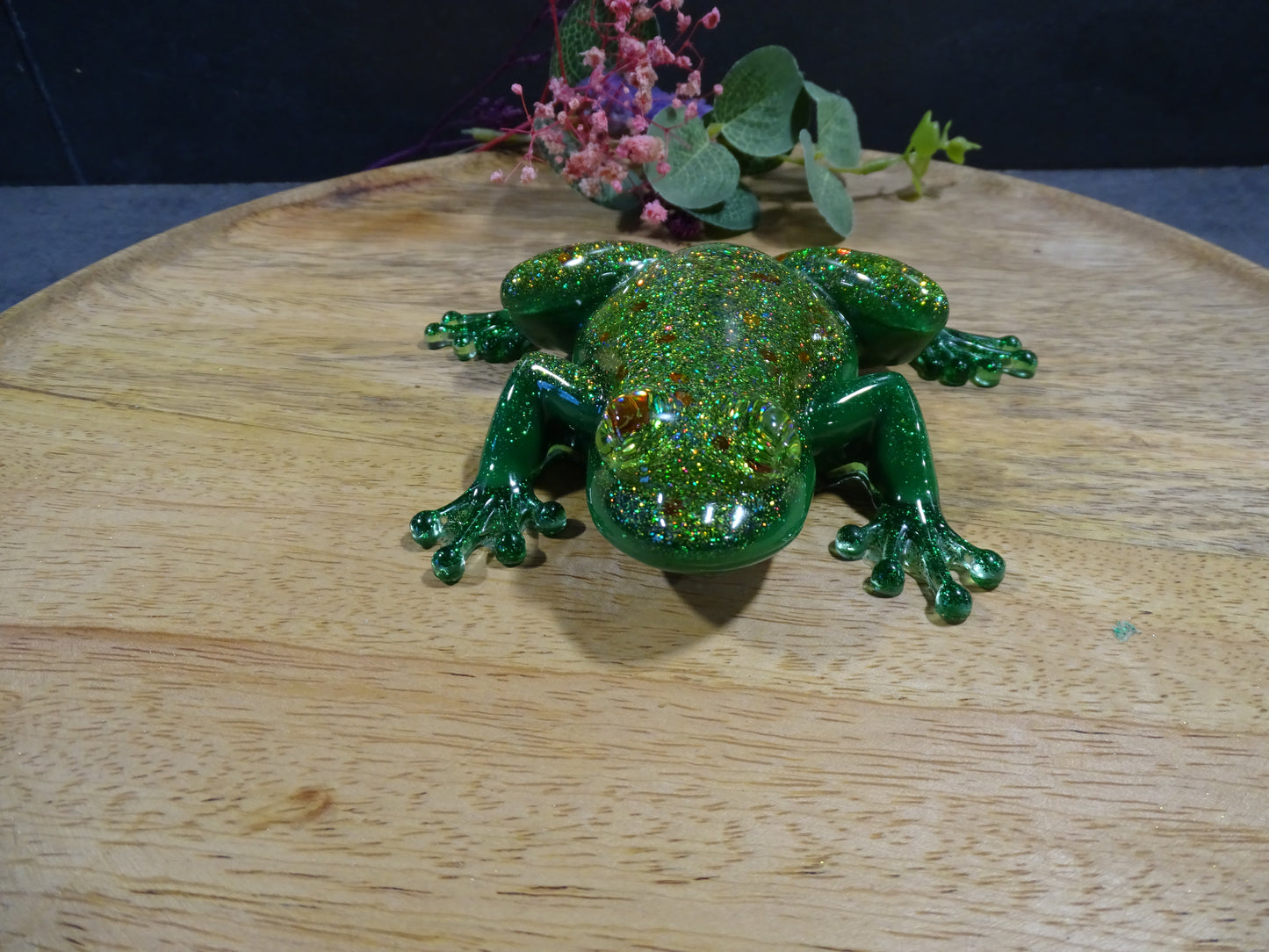 Kröte - Frosch Gartendekoration in deiner Wunschfarbe