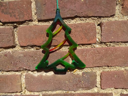 Weihnachtsbaum - Christbaum Fenster / Wanddekoration