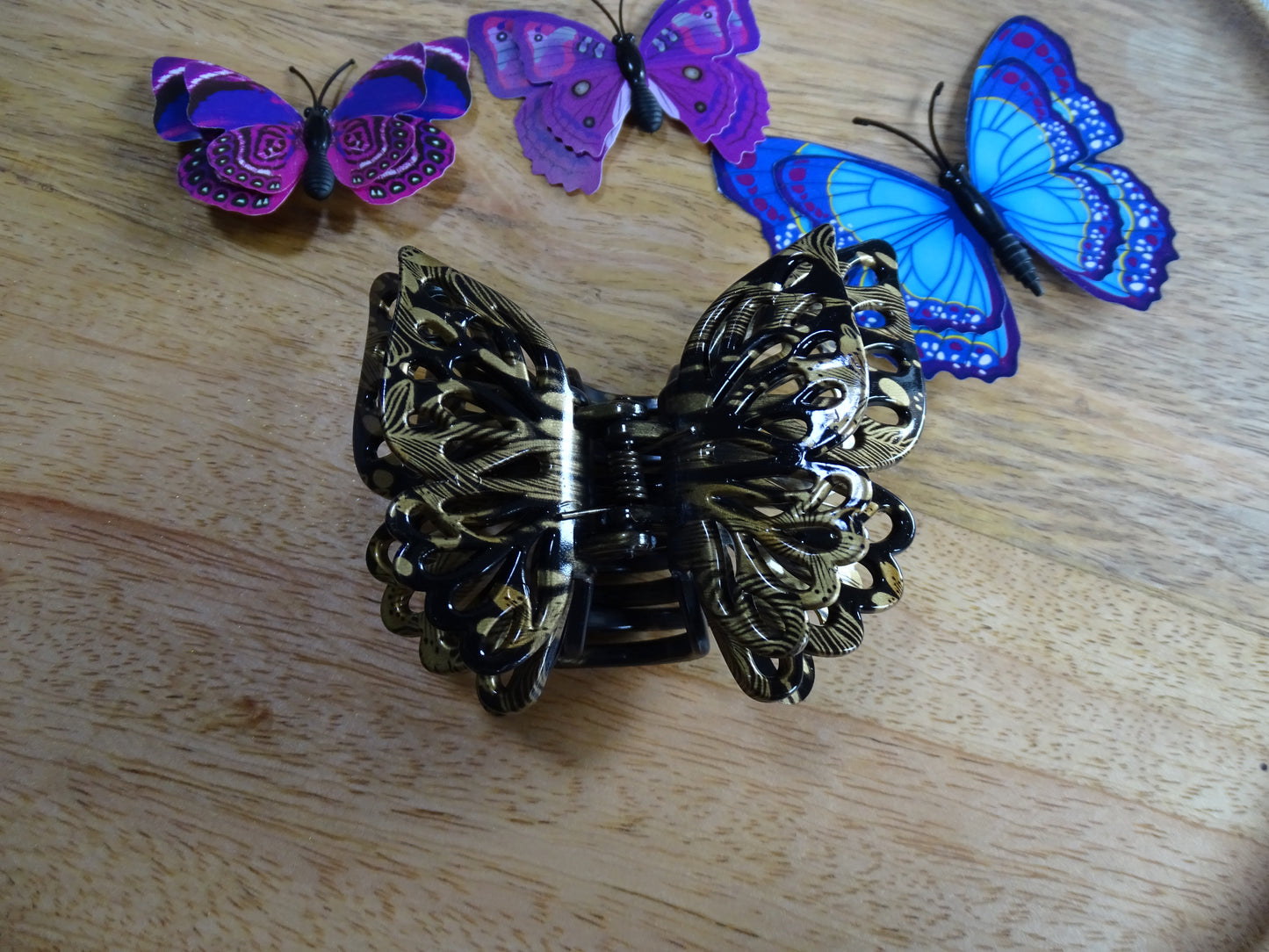 Fliegender Schmetterling - Butterfly Haarklammer 8,5 cm