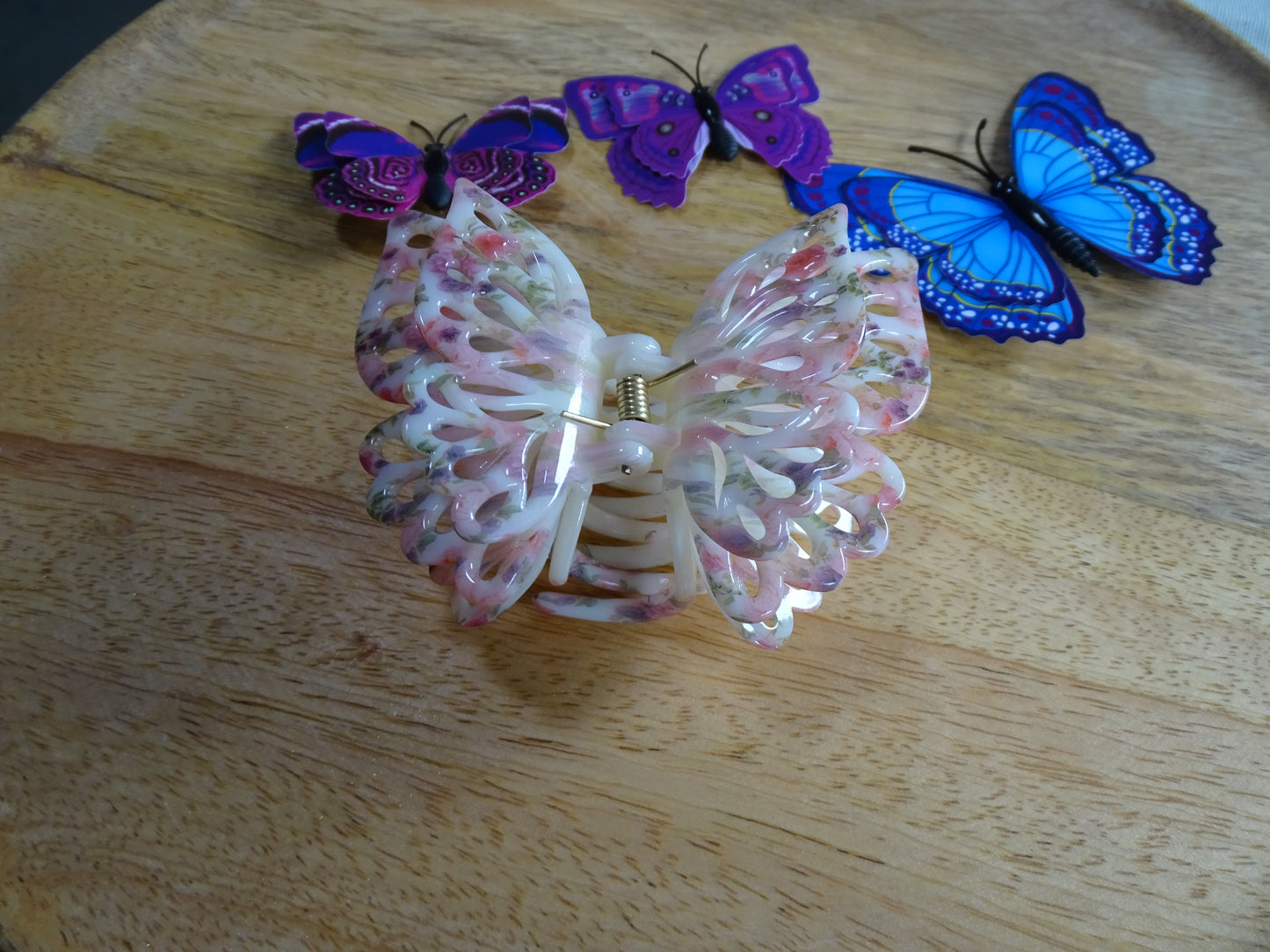 Fliegender Schmetterling - Butterfly Haarklammer 8,5 cm