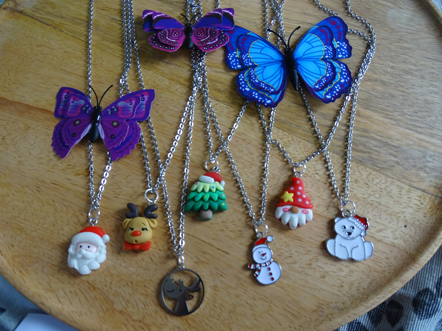 Weihnachtshalsketten -  Christmas Necklace - Weihnachtsschmuck