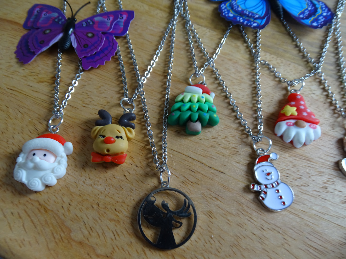 Weihnachtshalsketten -  Christmas Necklace - Weihnachtsschmuck