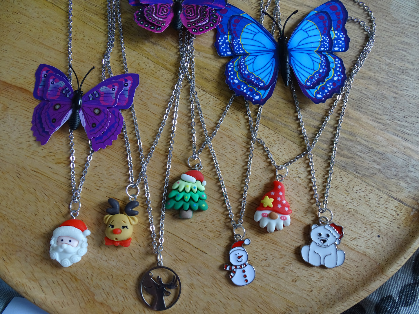 Weihnachtshalsketten -  Christmas Necklace - Weihnachtsschmuck