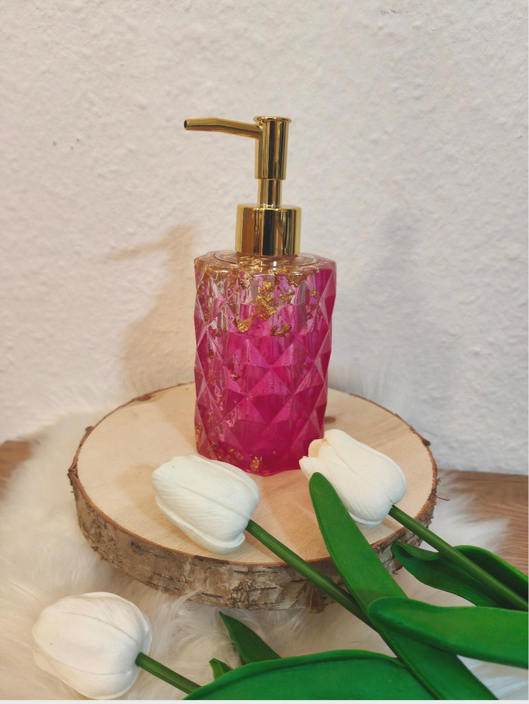 Seifenspender, handgefertigt in deiner Wunschfarbe