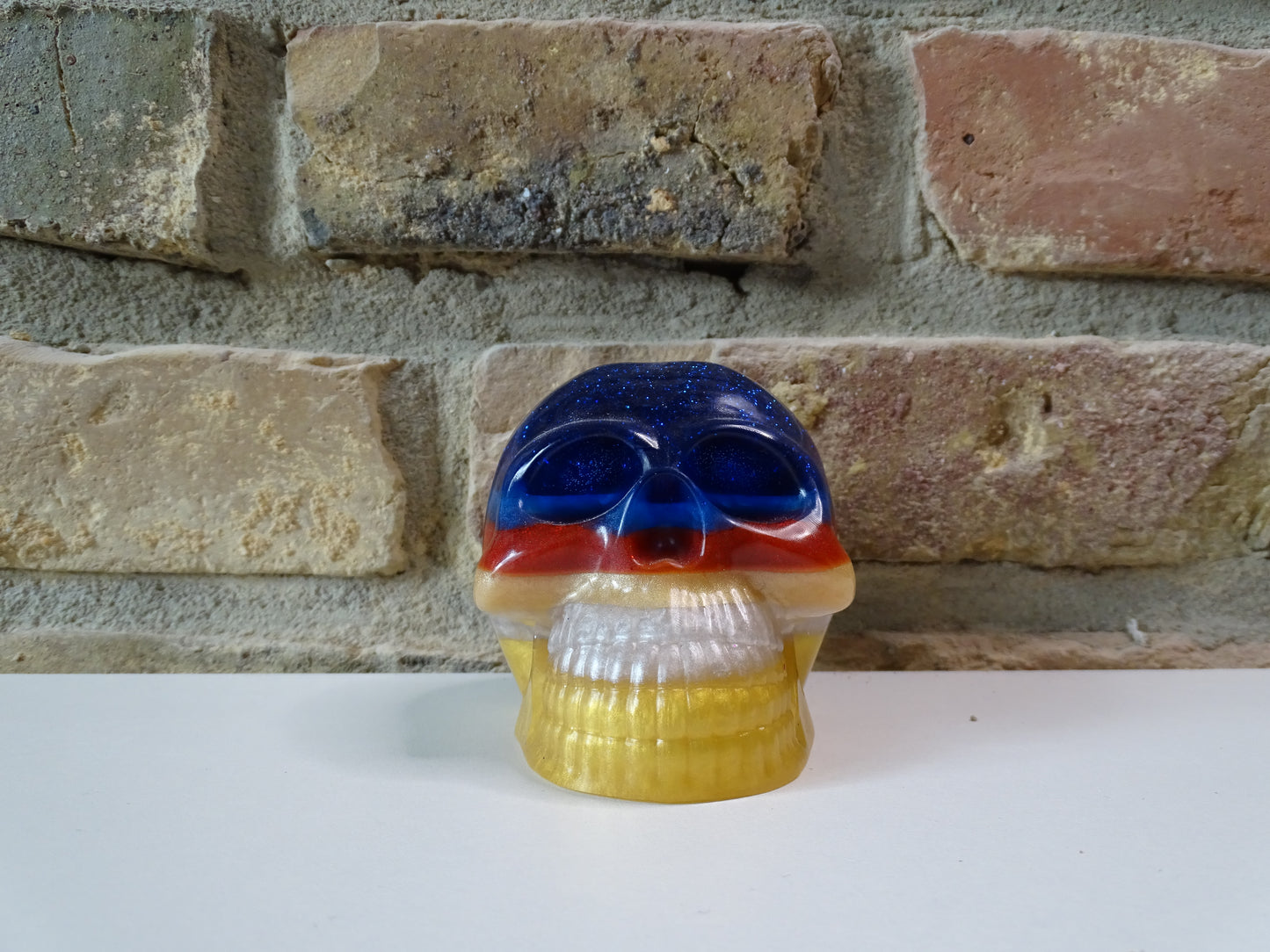 Totenkopf - Skull Deko Figur in deiner Wunschfarbe