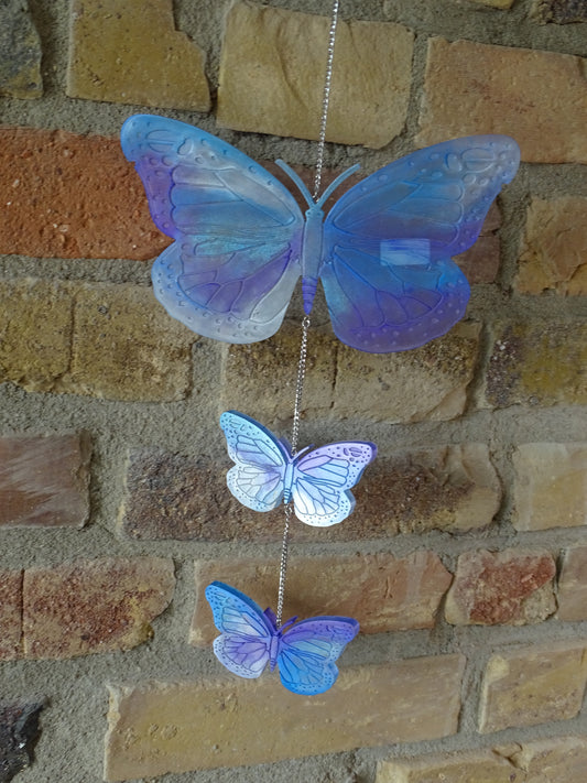 Schmetterling Fenster Dekoration - Balkon oder Garten Dekoration in deiner Wunschfarbe