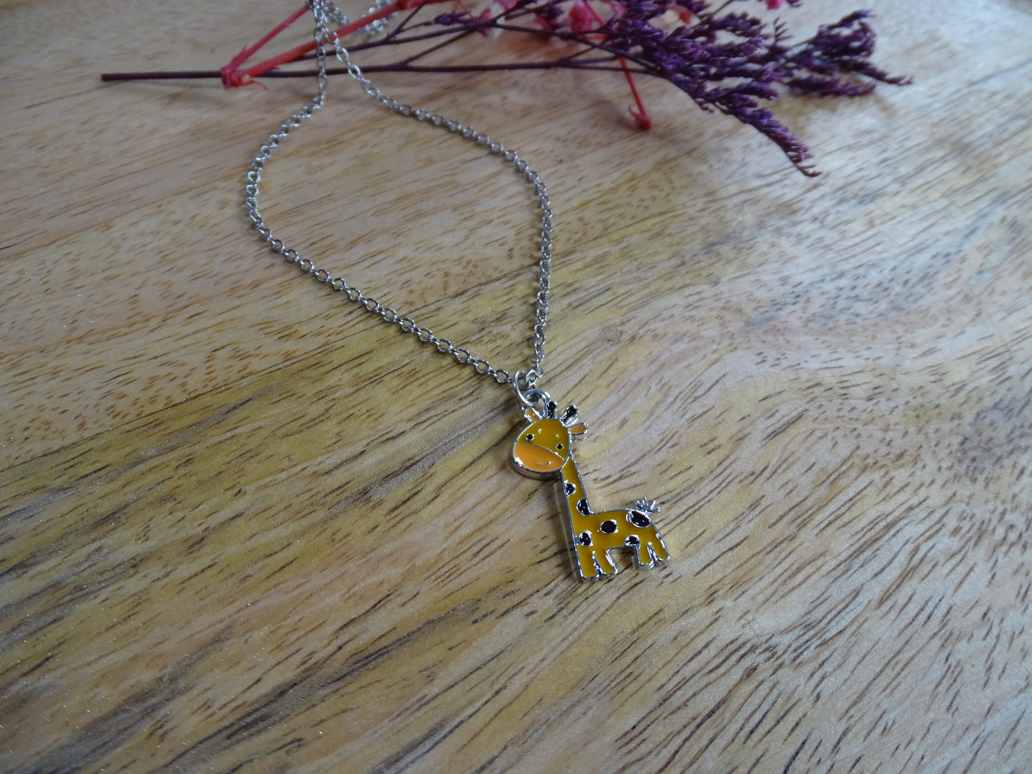 Halskette Eddy die Giraffe