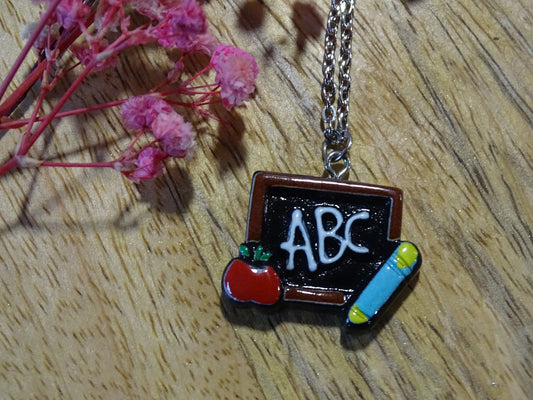 Halskette ABC Schultafel