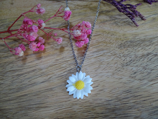 Halskette Gänseblümchen