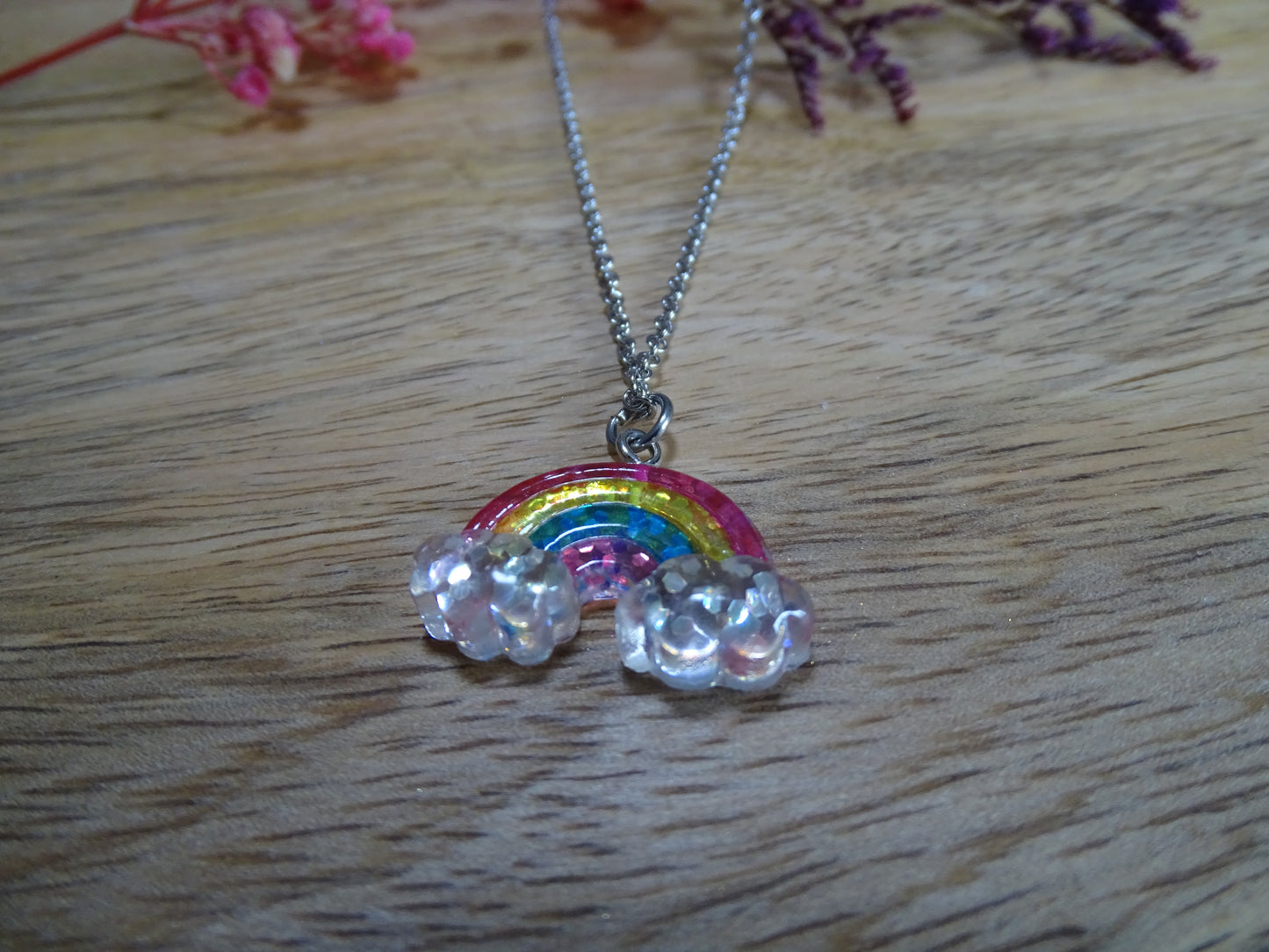 Halskette Regenbogen des Himmels