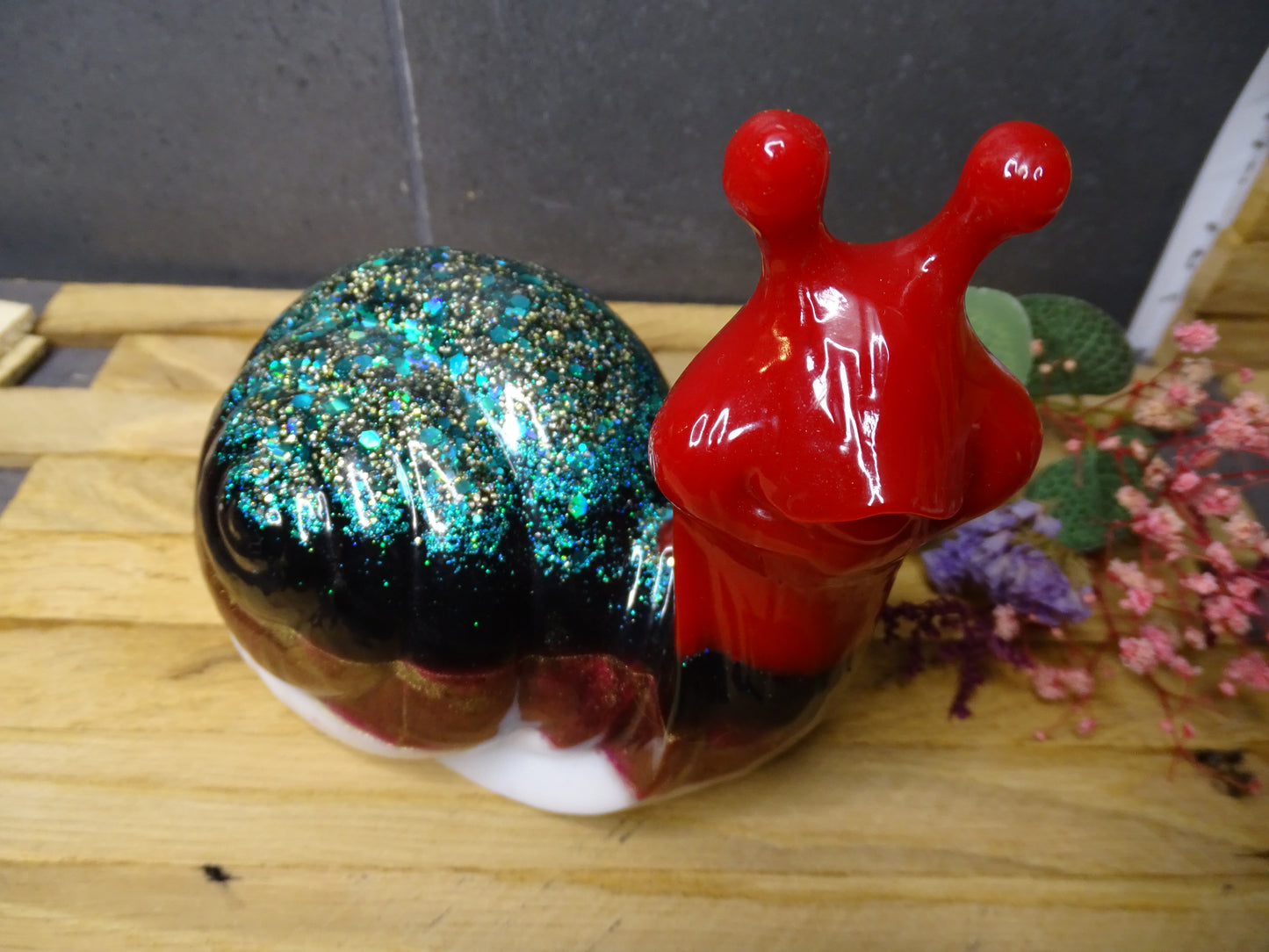 XXL Schnecke - Gartendekoration - Haus und Hof Schnecke in deiner Wunschfarbe